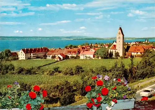 AK / Ansichtskarte 73941477 Hagnau_Bodensee Panorama Kirche