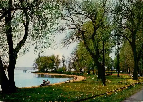 AK / Ansichtskarte  Immenstaad_Bodensee Anlagen beim Sportplatz und Strandbad