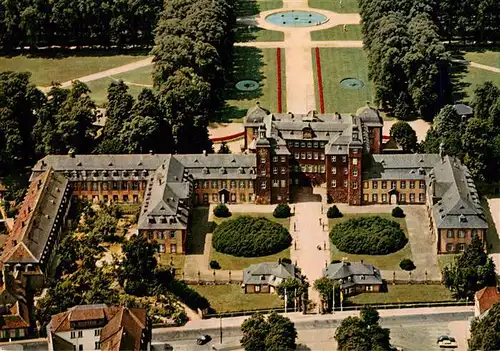 AK / Ansichtskarte  Schwetzingen_BW Schloss Schwetzingen Fliegeraufnahme