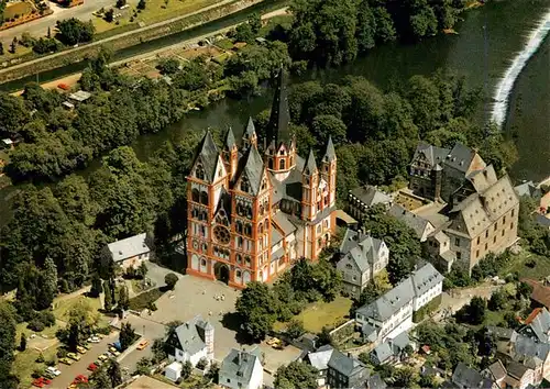 AK / Ansichtskarte  Limburg__Lahn Dom Fliegeraufnahme