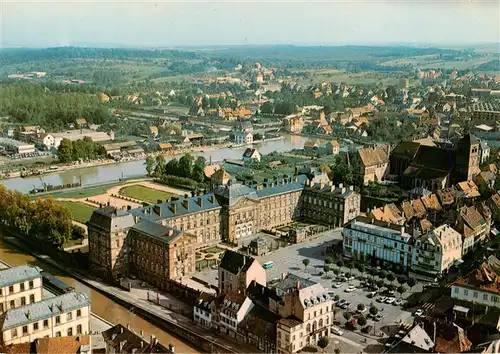 AK / Ansichtskarte  Saverne_Zabern_67_Bas_Rhin_Alsace Le Chateau Residence des Cardinaux de Rohan Princes Eveques de Strasbourg Vue aerienne