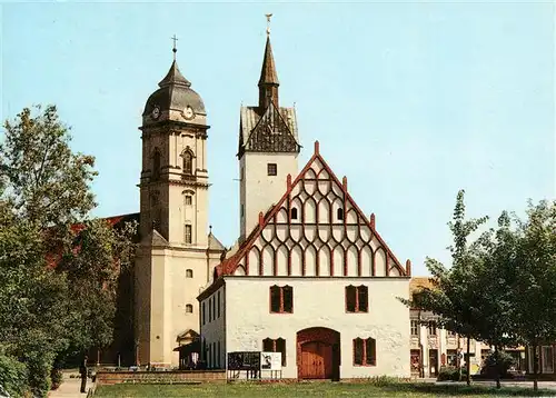 AK / Ansichtskarte  Fuerstenwalde_Spree Rathaus und Dom