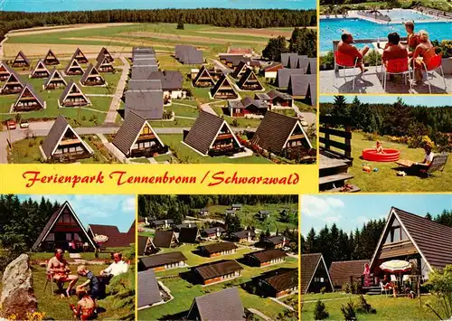 AK / Ansichtskarte 73941588 Tennenbronn Ferienpark Tennenbronn Schwimmbad Teilansichten