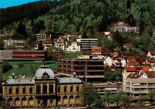 AK / Ansichtskarte  Wildbad_Schwarzwald Blick auf das Koenig Karlsba und Rheuma Krankenhaus