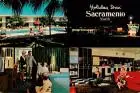 AK / Ansichtskarte 73941634 Sacramento_California Holiday Inn Schwimmbad Gastraeume