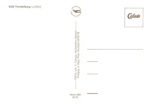 AK / Ansichtskarte  Trendelburg_Diemel_Deisel_Hessen Fliegeraufnahme