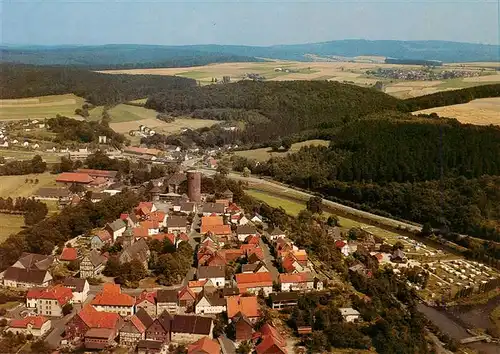 AK / Ansichtskarte  Trendelburg_Diemel_Deisel_Hessen Fliegeraufnahme