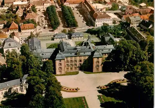 AK / Ansichtskarte 73941704 Schwetzingen_BW Schloss mit Schlossgarten