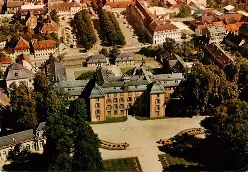 AK / Ansichtskarte  Schwetzingen_BW Schloss mit Schlossgarten