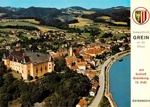 AK / Ansichtskarte  Grein_Donau_Oberoesterreich_AT Sommerfrische Schloss