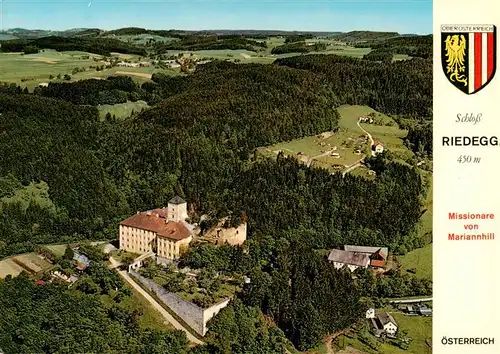 AK / Ansichtskarte 73941782 Gallneukirchen_Oberoesterreich_AT Schloss und Ruine Riedegg
