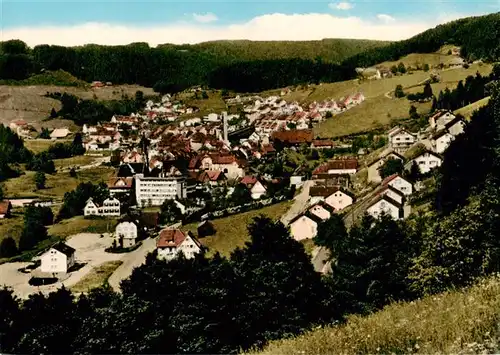 AK / Ansichtskarte 73941821 Tennenbronn Panorama Bernecktal