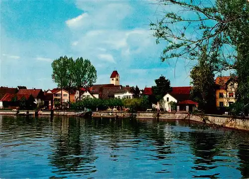 AK / Ansichtskarte  Immenstaad_Bodensee Blick auf Hotel Schiff und Seestrasse West