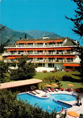 AK / Ansichtskarte 73941978 Meran_Merano_IT Park Hotel Mignon Pool