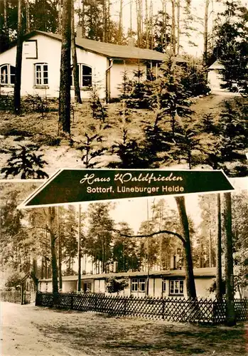 AK / Ansichtskarte 73941981 Sottorf_Amelinghausen_Lueneburger_Heide Haus Waldfrieden