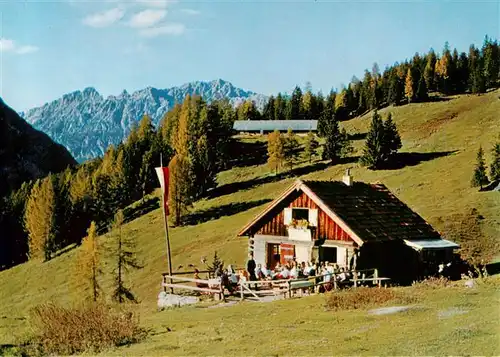AK / Ansichtskarte 73941984 Elmen_Tirol Jausenstation Stadelalpe