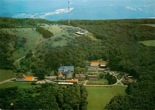 AK / Ansichtskarte 73941996 Kreuzberg__932m_Rhoen_Kloster_Bischofsheim Frankens Heiliger Berg mit Wallfahrtsstaette