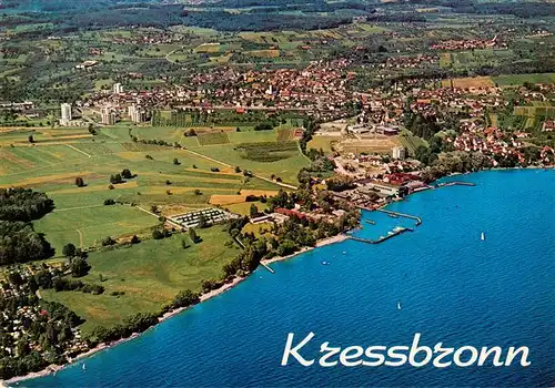 AK / Ansichtskarte  Kressbronn_Bodensee Fliegeraufnahme