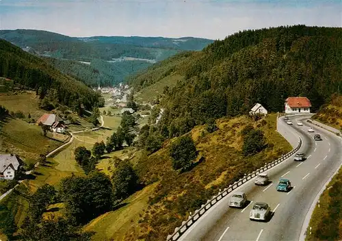 AK / Ansichtskarte  Nussbach_Schwarzwald Nussbachtal Schwarzwaldbahn