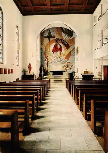AK / Ansichtskarte  Hegne_Konstanz Klosterkirche Inneres