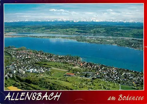 AK / Ansichtskarte 73942125 Allensbach_Bodensee Fliegeraufnahme