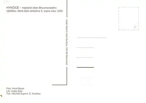 AK / Ansichtskarte  Hyncice_Heinzendorf u Broumova