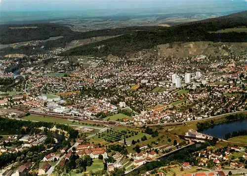 AK / Ansichtskarte  Wettingen_AG Fliegeraufnahme