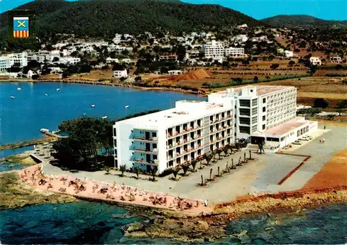 AK / Ansichtskarte  Santa_Eulalia_del_Rio_Ibiza_ES Hotel Ses Estaques vista aérea