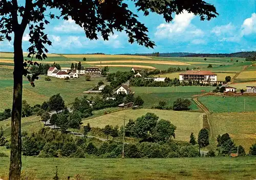 AK / Ansichtskarte 73942205 Desserath_Deudesfeld Panorama mit Pension Haus Christina