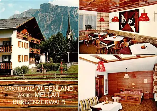 AK / Ansichtskarte 73942218 Mellau_Vorarlberg Gaestehaus Alpenland