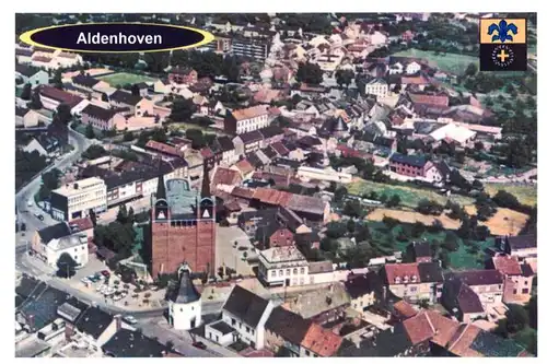 AK / Ansichtskarte  Aldenhoven_Juelich_Dueren_NRW Fliegeraufnahme