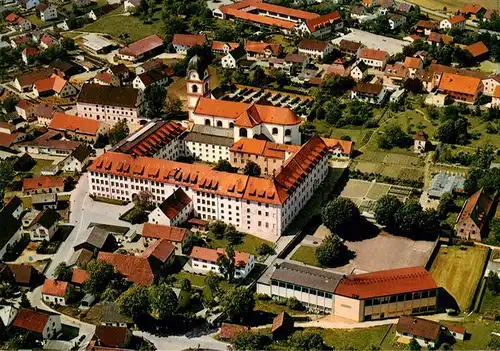 AK / Ansichtskarte  Rohr_Niederbayern Benediktinerabtei Johannes-Nepomuk-Gymnasium und Internat