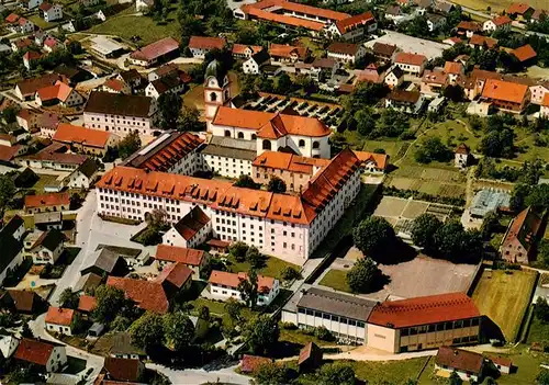 AK / Ansichtskarte  Rohr_Niederbayern Benediktinerabtei Johannes-Nepomuk-Gymnasium und Internat