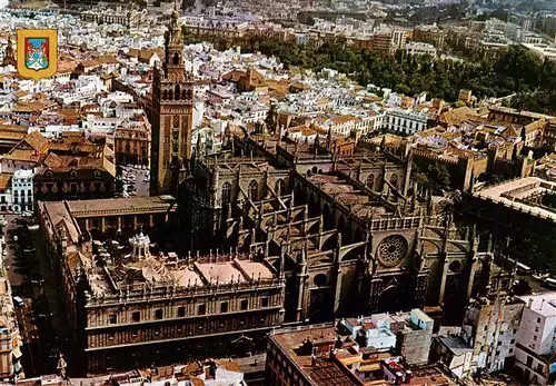 AK / Ansichtskarte  Sevilla_Andalucia_ES Kathedrale