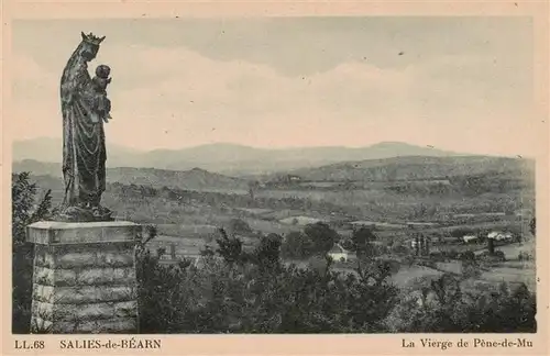 AK / Ansichtskarte  Salies-de-Bearn_64_Pyrenees-Atlantiques La Vierge de Pène-de-Mu