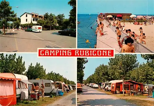 AK / Ansichtskarte 73942304 Savignano_Mare_Rimini_IT Camping Rubicone
