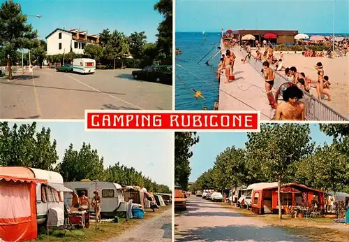 AK / Ansichtskarte  Savignano_Mare_Rimini_IT Camping Rubicone