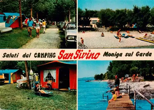 AK / Ansichtskarte 73942305 San_Sivino_Manerba_del_Garda_IT Campingplatz Moniga sul Garda Teilansichten