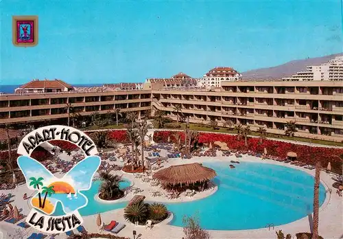 AK / Ansichtskarte  Playa_de_las_Americas_Arona_Tenerife_Islas_Canarias_ES Apart Hotel La Siesta