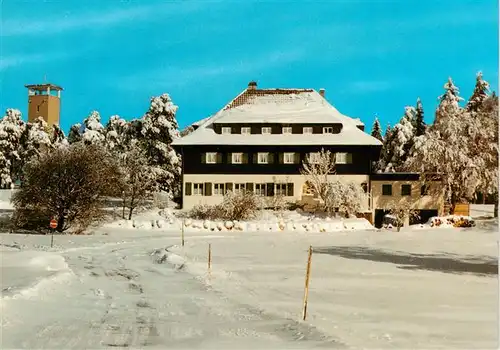 AK / Ansichtskarte 73942330 Onstmettingen Hoehengasthof Wanderheim Naegelehaus