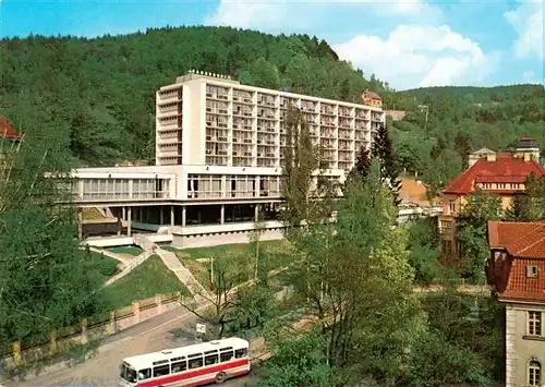 AK / Ansichtskarte 73942368 Karlovy_Vary_Karlsbad Lazenske Sanatorium Sanssouci