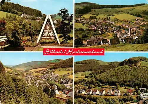 AK / Ansichtskarte 73942498 Silbach__Winterberg_Hochsauerlandkreis Panorama Teilansichten