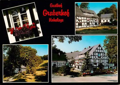 AK / Ansichtskarte  Hoheleye Gasthof Graberhof Fachwerkhaeuser