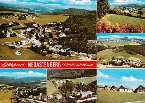 AK / Ansichtskarte 73942559 Neuastenberg Fliegeraufnahmen Panorama Mollseifen Bungalows