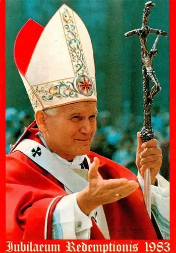AK / Ansichtskarte 73942569 Papst_Pope_Pape Jubilaeum Redemptionis Giovanni Paolo 2