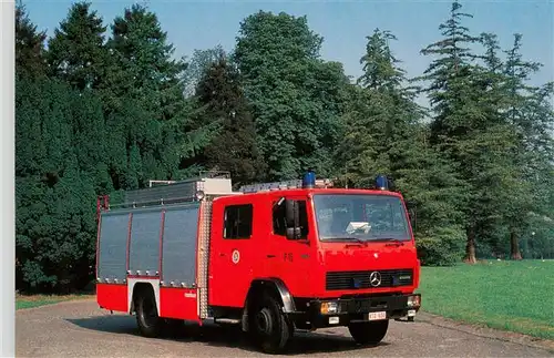 AK / Ansichtskarte 73942601 Feuerwehr_Fire-Brigade_Pompiers_Bomberos Autopompe Semi-Lourde Halfzware Autopompe Mercedes 1120 