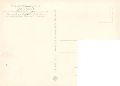 AK / Ansichtskarte  Dobrock_Wingst Waldschloesschen Restaurant und Kurhotel
