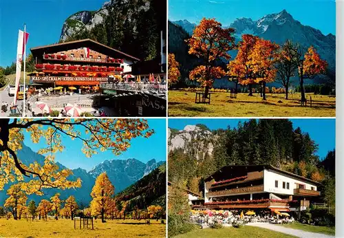 AK / Ansichtskarte 73942648 Hinterriss_Tirol_AT Alpengasthof und Alpencafe Eng Am Grossen Ahornboden