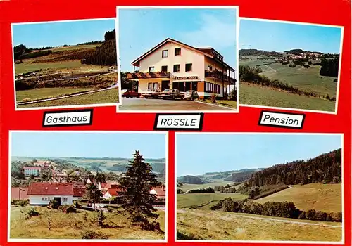 AK / Ansichtskarte 73942661 Fuernsal_Dornhan_BW Gasthaus Roessle Pension Panorama