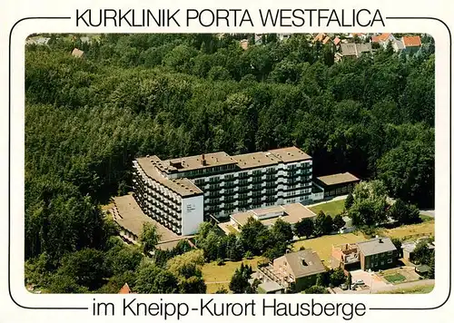 AK / Ansichtskarte 73942663 Hausberge_Porta_Westfalica Kurklinik Porta Westfalica
